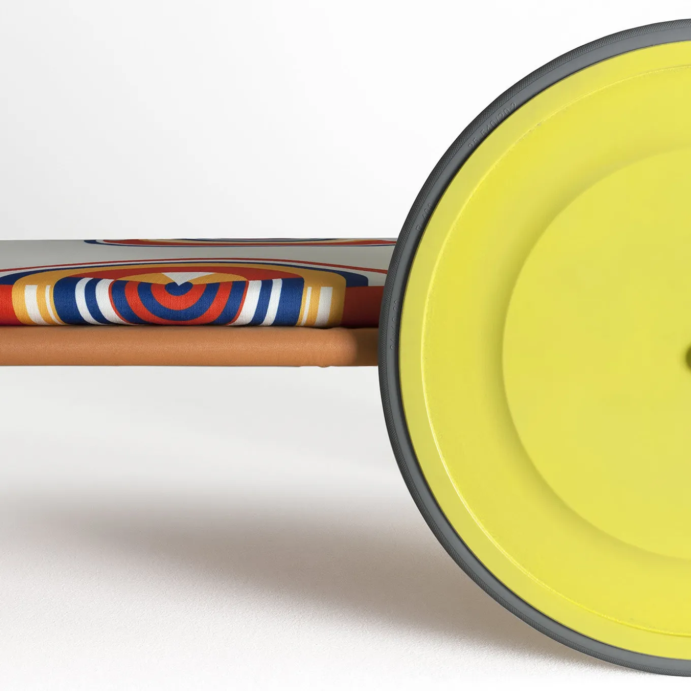 Locus Solus Yellow Sun Lounger by Gae Aulenti