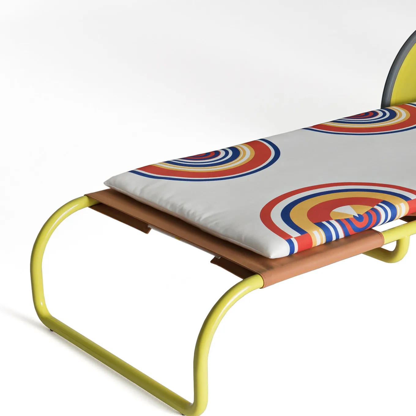 Locus Solus Yellow Sun Lounger by Gae Aulenti