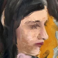 London Eye Oil on Cotton Painting