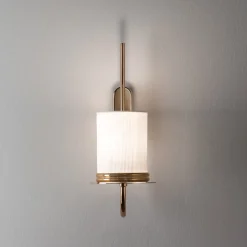 London 1-Light Grooved Sconce