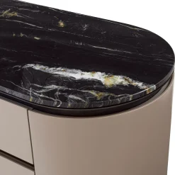 Loop Dresser with Marble Top