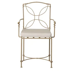 Lotus Iron Outdoor Armchair
