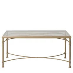Lotus Iron Outdoor Low Table