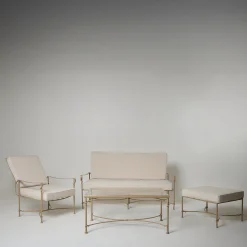 Lotus Iron Outdoor Low Table