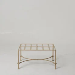 Lotus Iron Outdoor Pouf