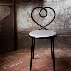 Love Black Chair by Nika Zupanc