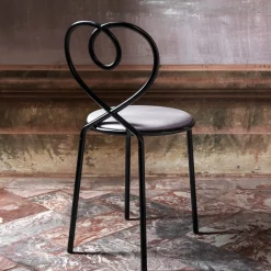 Love Black Chair by Nika Zupanc