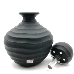 Low Black Bottle by Achille D'Este and Renzo Vianello