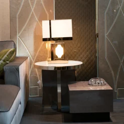 Lucille gold metal frame Table Lamp