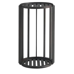 Lucio High Round Iroko Outdoor Side Table