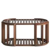 Lucio Oval Iroko Outdoor Coffee Table
