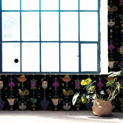 Ludovica Nero Mezzanotte Wallpaper