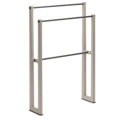 Ludovico Gray Towel Rack