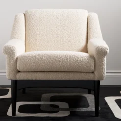 Lulu White Small Armchair