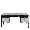 Lumiere Black-And-White Desk