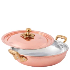Luxury Copper Paella Pan with Lid