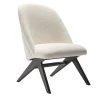 Macao White High Lounge Chair by Studio Livoni