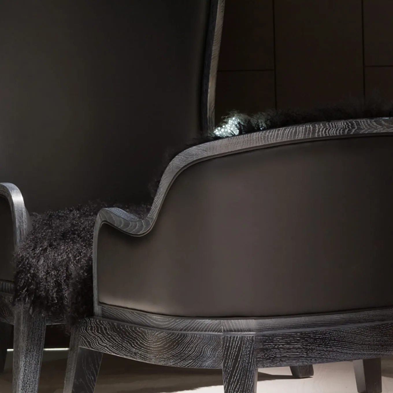 Madama Lounge chair by Archer Humphryes Architects