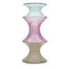 Madame Medium Pink/Light-Blue/Taupe Vase