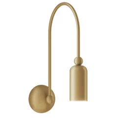 Madame Natural Brass Wall Lamp