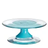 Madeleine Cake Stand Green Teal