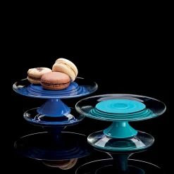 Madeleine Cake Stand Green Teal