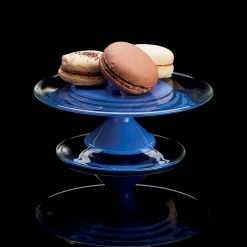 Madeleine Cake Stand Lapis Blue