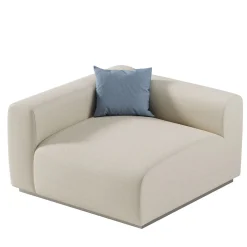 Mahè Left Angular Seat Module by Angeletti & Ruzza