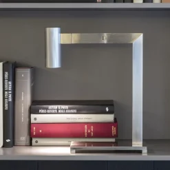 Mahari Chrome Table Lamp