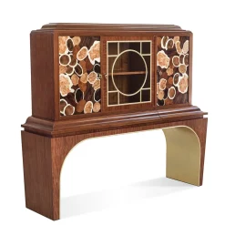 Mahogany And Bunga Wood Cabinet