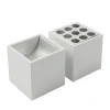 Maiorca White Pencil Holder by Bruno Munari