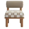 Maitha White Lounge Chair