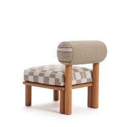 Maitha White Lounge Chair