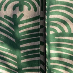 Majlis Green Textile Sofa Composition 216L + 216R