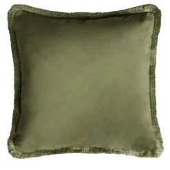 Major Collection Green Velvet Cushion