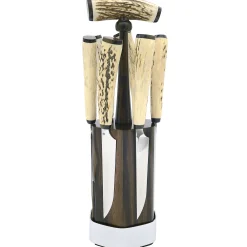 Makassar Ebony Knife Block