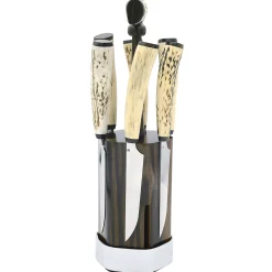 Makassar Ebony Knife Block