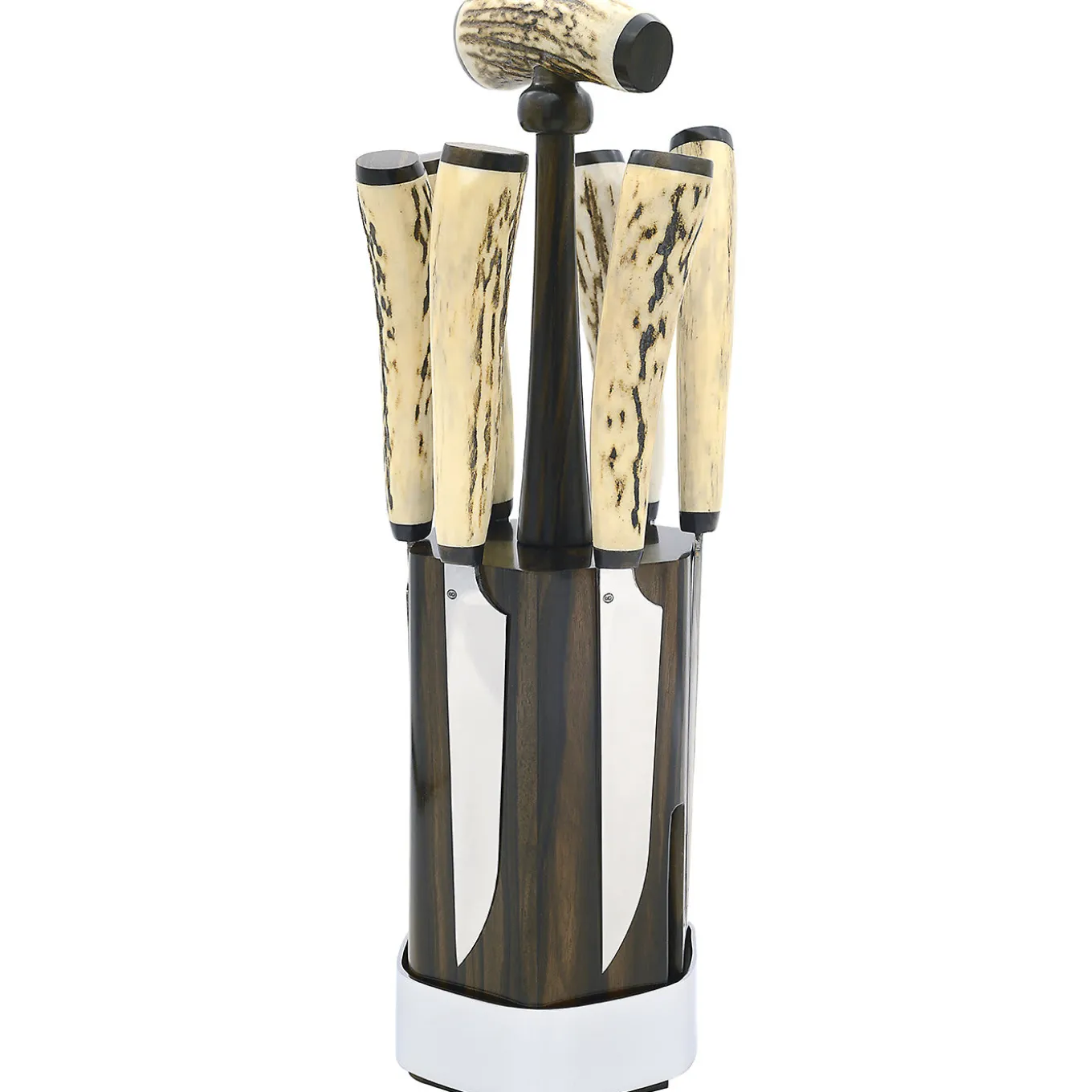 Makassar Ebony Knife Block