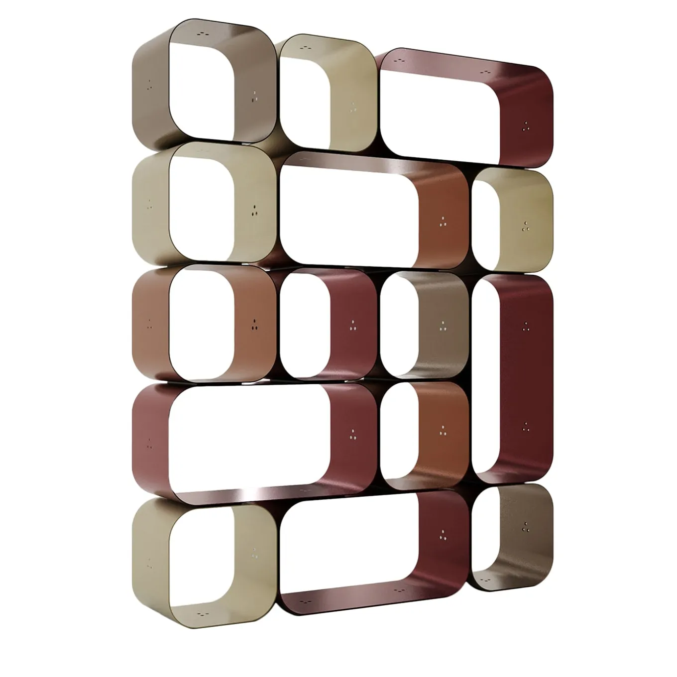 Maktaba Multicolor Small Wall Unit