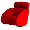 Mama Red Rocking Armchair by Denis Santachiara