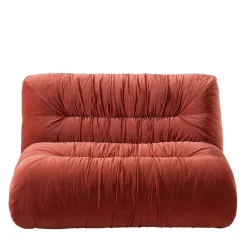 Mambo Orange Fabric Armchair by Lorenza Bozzoli