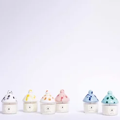 Mandorlo Scented Candle with Ceramic Lid