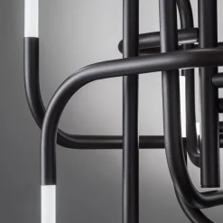 Mangrove Colombia Black Metal Ceiling Lamp