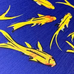 Mani e Pesci Print On Viscose - Limited Edition of 15 Pieces