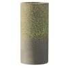 Marbella Cylindrical Speckled Taupe Ceramic Vase