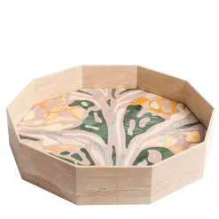 Marble Marbling Decagonal Tray by Zanellato&Bortotto #4