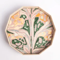 Marble Marbling Decagonal Tray by Zanellato&Bortotto #4