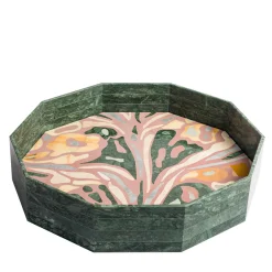 Marble Marbling Decagonal Tray by Zanellato&Bortotto #3