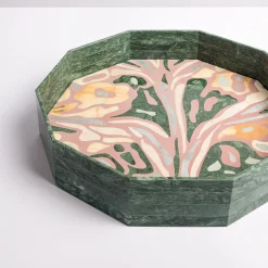 Marble Marbling Decagonal Tray by Zanellato&Bortotto #3