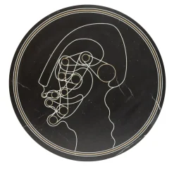 Marblelous XI Decorative Plate by Federico Pepe
